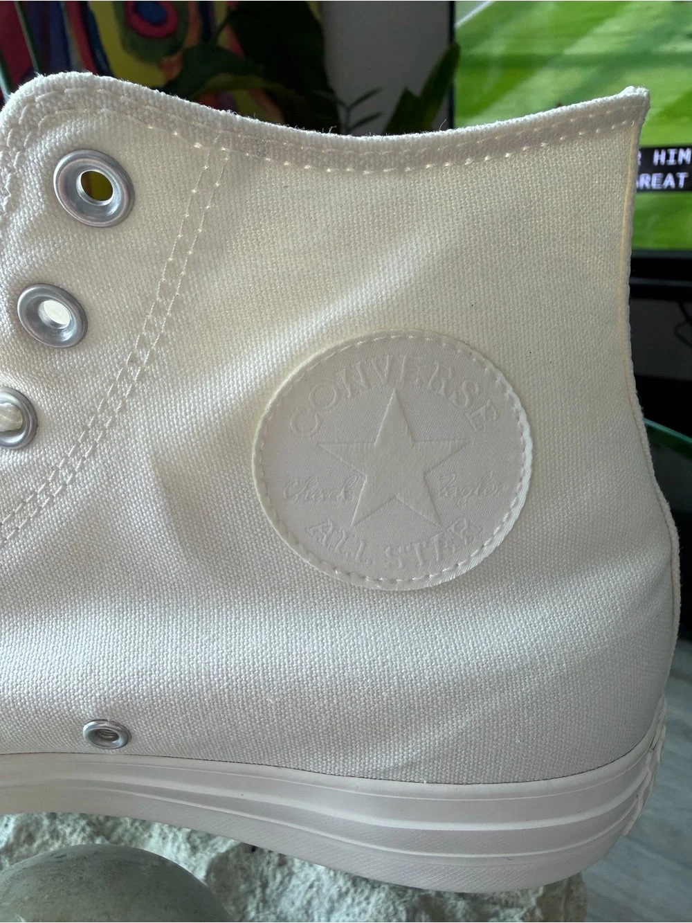 Converse By You Chuck Taylor High Top Dog Person Unisex Sneakers NWOT M11.5W13.5 - Picture 10 of 16